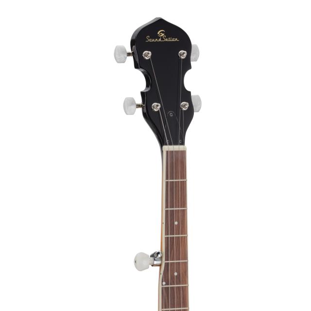 Banjo con fondo in mogano sapele e pelle REMO