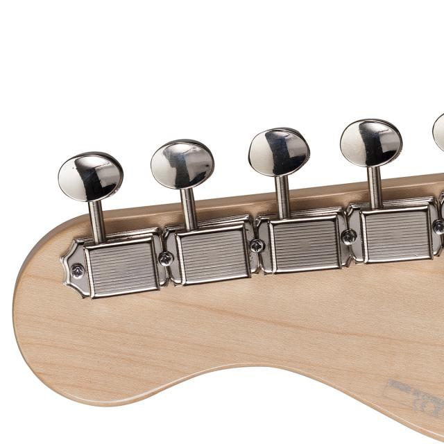 Double cutaway electric guitar with 3 single coils and vintage tuners (Wilkinson equipped, eco-rosewood fretboard)