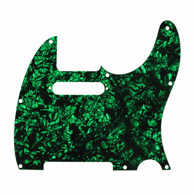 Tele Pickguard Green Pearl