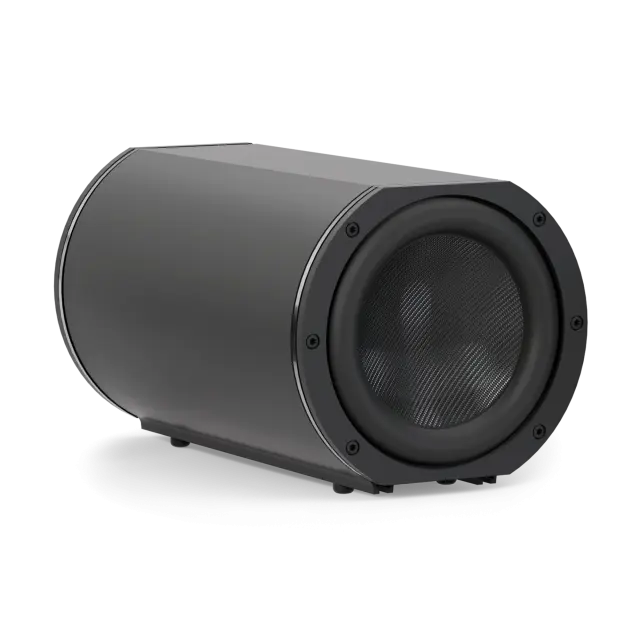 Subwoofer Ultra Compatto in Lega di Alluminio da 1x4", 4 Ω (colore Nero)