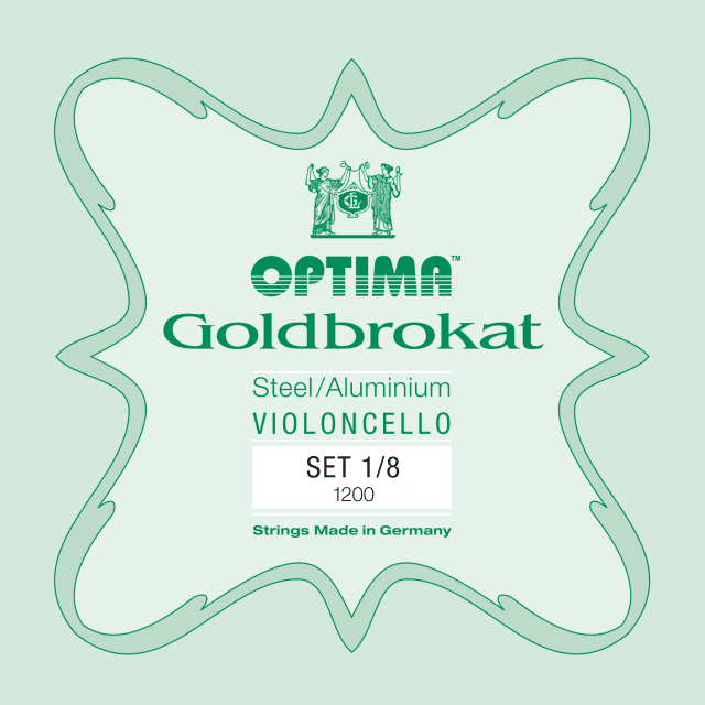 SET OPTIMA GOLDBROKAT G 1200 1/8  VIOLONCELLO 1/8