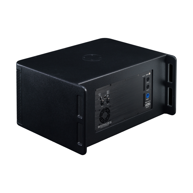 Subwoofer attivo con doppio trasduttore da 10”, DSP integrato e modulo di amplificazione (colore Nero)