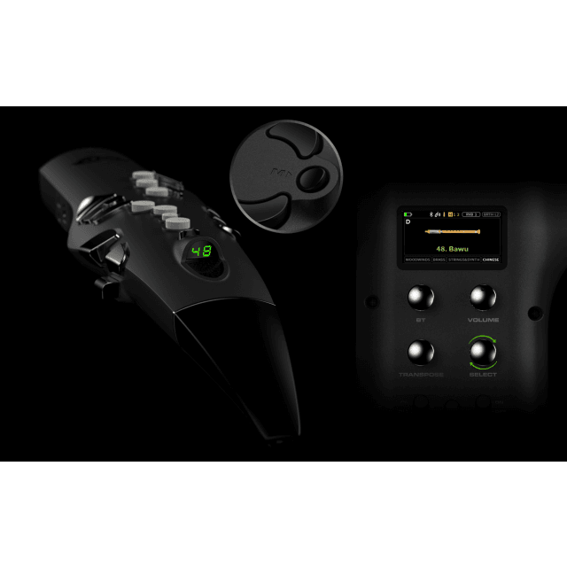 Strumento a fiato digitale - Bianco