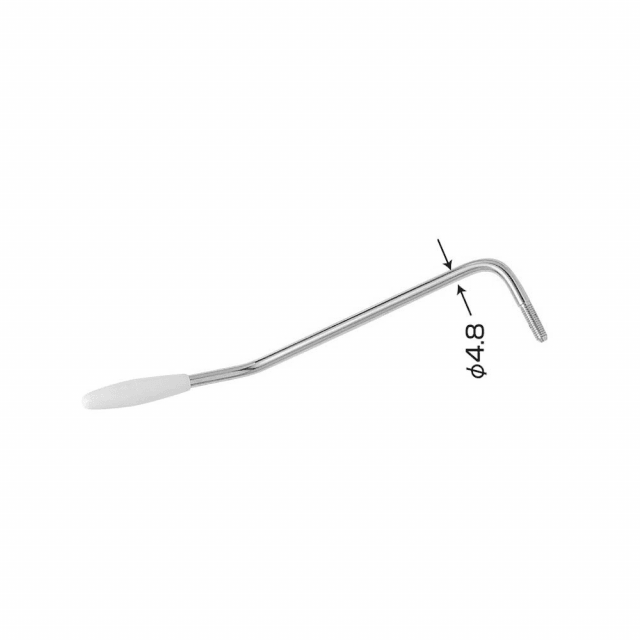4,8 mm Tremolo Lever for Electric Guitar (Chrome)