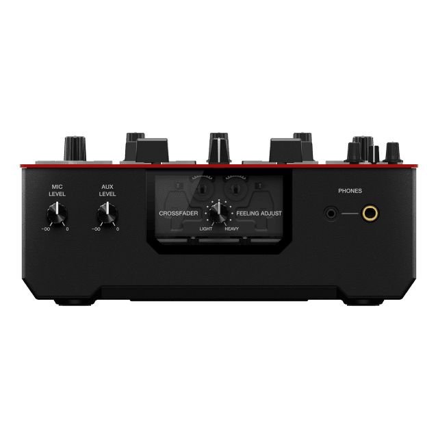 Mixer DJ per Stracht 2 canali (rosso lucido)