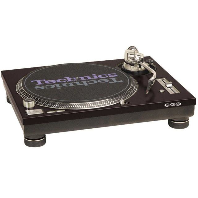 Faceplate Twin - Technics 12XX MK5 - black