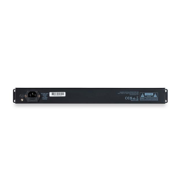 1 Input / 8 Outputs DMX Distributor, 1 rack unit