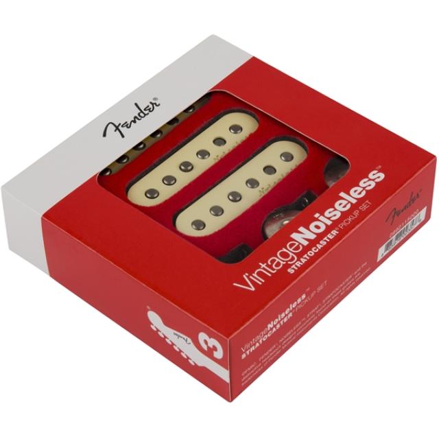 Vintage Noiseless™ Strat® Pickups, (3), Aged White