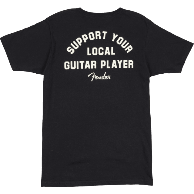 Tshirt Fender Support Your Local Guitar Player Tee, Black, XL 9193828606