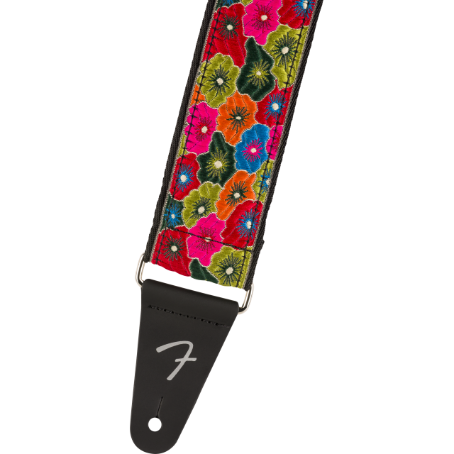 Tracolla Fender 2" Wild Bloom, Green, 0990639054