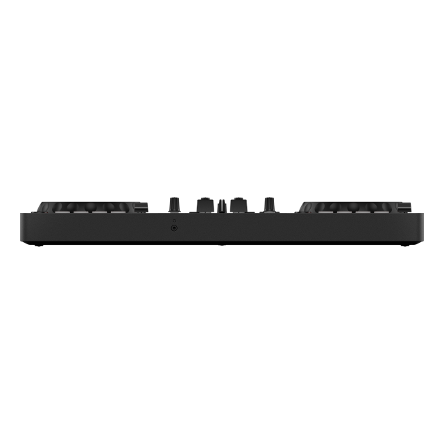2-channel DJ controller for multiple DJ applications