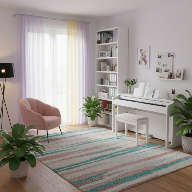 Home Digital Piano with hammer action keys