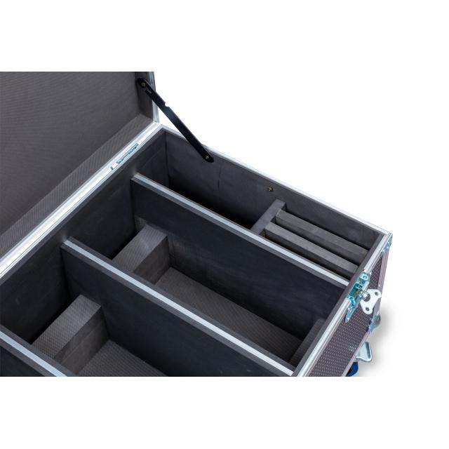 FLIGHT CASE CENTOLIGHT PER 4 MOODMASTER 18