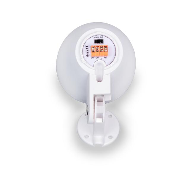 Pair of 2.5” Full range Wall mount Projectors (White)