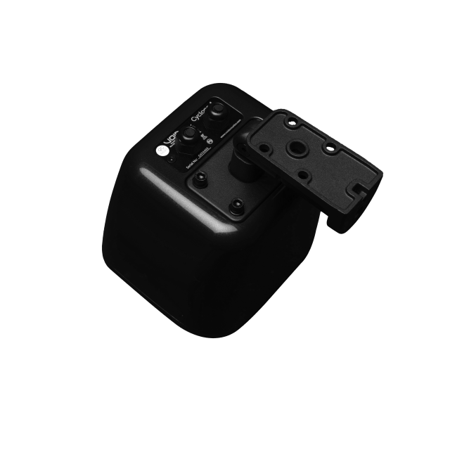 Ultra-compact passive speaker with 4" coaxial driver for indoor/outdoor use, 16 Ω, 30 W (black)