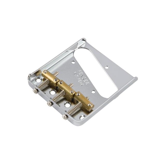 Ponte completo 3-Saddle American Vintage Telecaster® con Brass Saddles (Chrome)