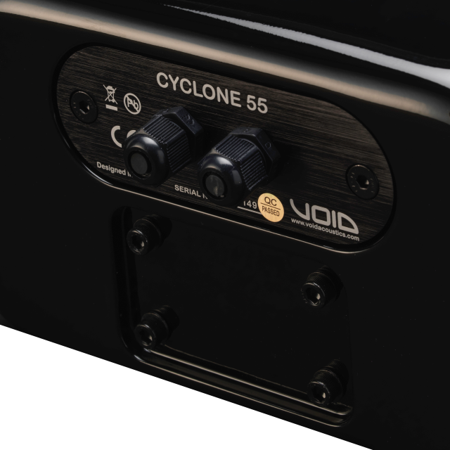 Diffusore passivo compatto a due vie da 2x 5” con tweeter coassiali e struttura in vetroresina – 120 W AES, 16 Ω, IP-55 (colore Nero)