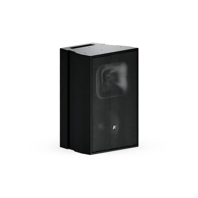 12"+3"+2" Triaxial Full Range Point Source Passive Speaker with Rotatable Horn (black color)