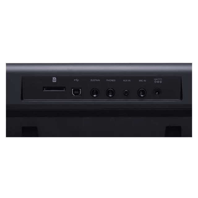 Tastiera arranger portatile leggera a 61 tasti "Touch response" con stili e suoni di alta qualità e riproduttore audio da SD. 