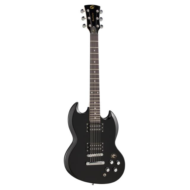 Chitarra elettrica double cutaway con 2 humbucker