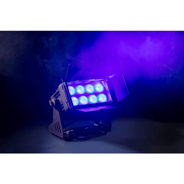 IP65 battery powered wash projector 8x15W