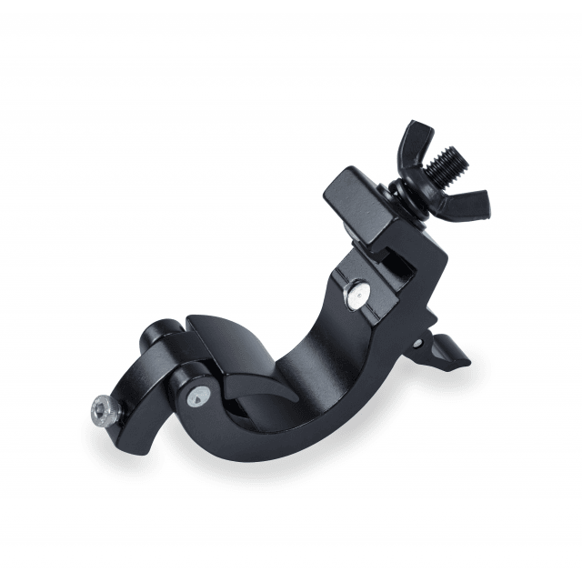 MORSETTO  IN ALLUMINIO NERO SGANCIO AUTOMATICO DA 48-50 MM 100 KG