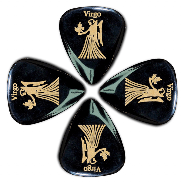 Zodiac Tones "Virgo" 4 Guitar Picks