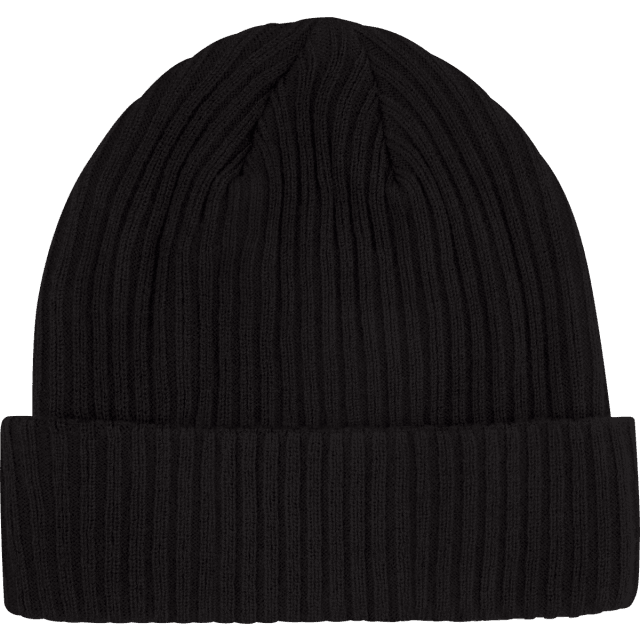 Fender® Pick Patch Ribbed Beanie, Black