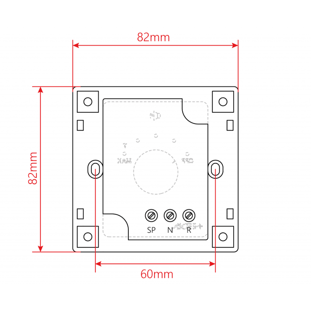 5W Volume attenuator for 70-100V speakers, 4 Positions + Off
