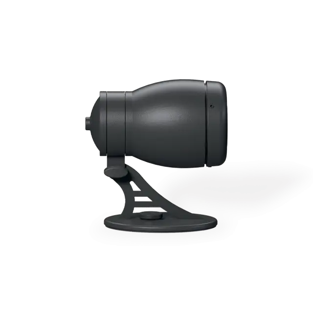 1x2" Ultra-compact Passive Point Source Speaker with Selectable Impedance (black color)