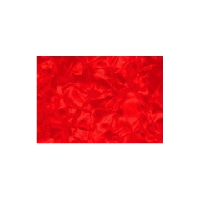 Rectangular Sheet for Custom Cover and Pickguard, 3 Layers, Red Pearloid