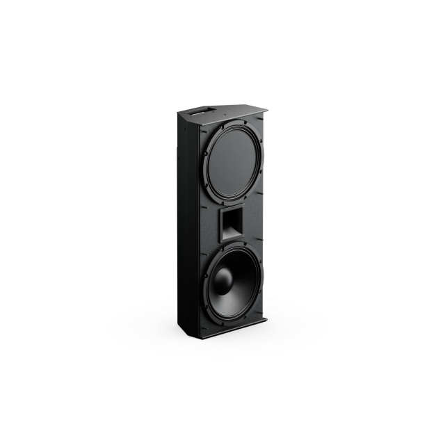 Speaker Passivo Full Range con 2 Woofer da 12" + Driver da 1.4", 650W (Nero)