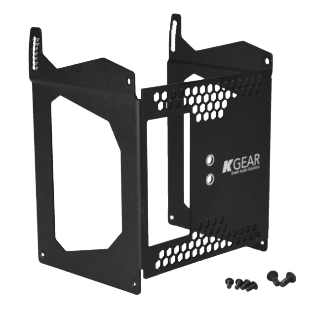 Adjustable hardware kit to join GH4 speakers (Stainless steel, black)