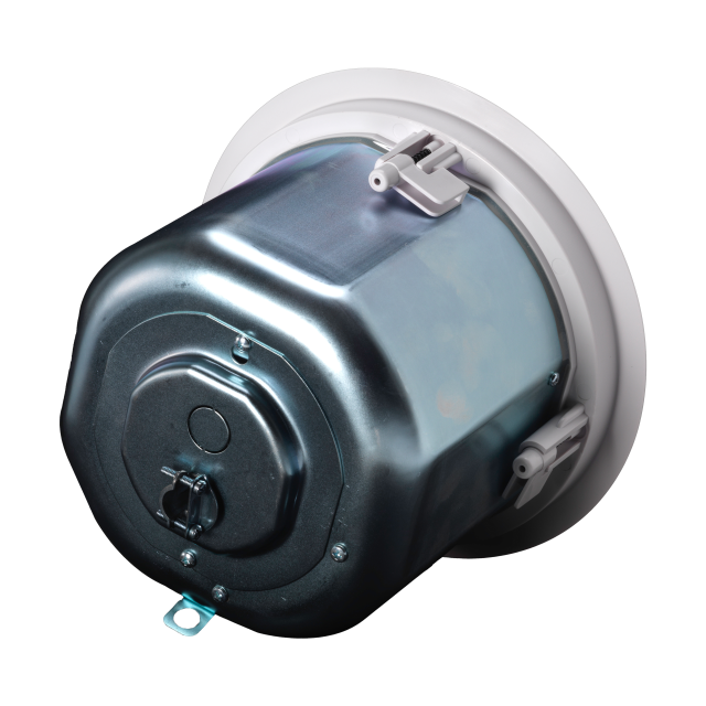 Passive in-ceiling loudspeaker with 100V/70V transformer and 6.5” + 0.75” coaxial driver