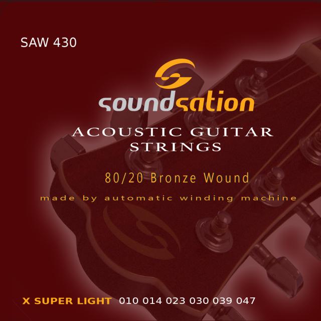 Acoustic guitar string set - X Super Light