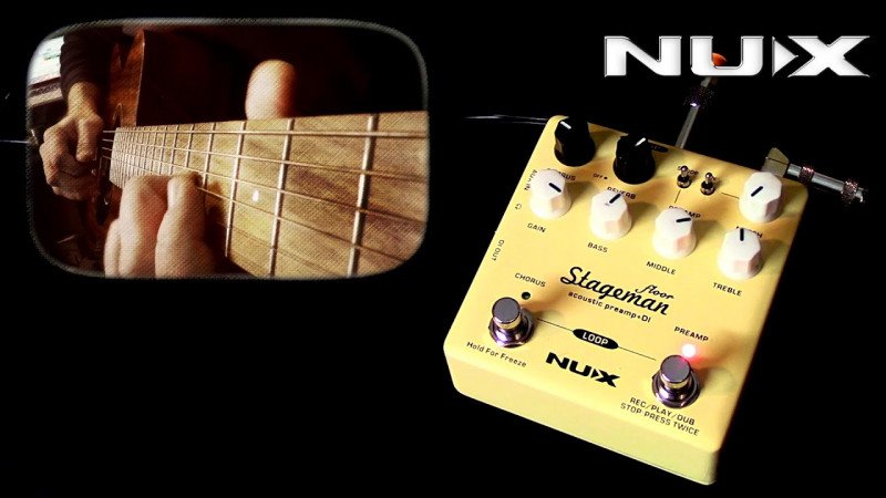 NUX Floor Stageman Acoustic Preamp + DI