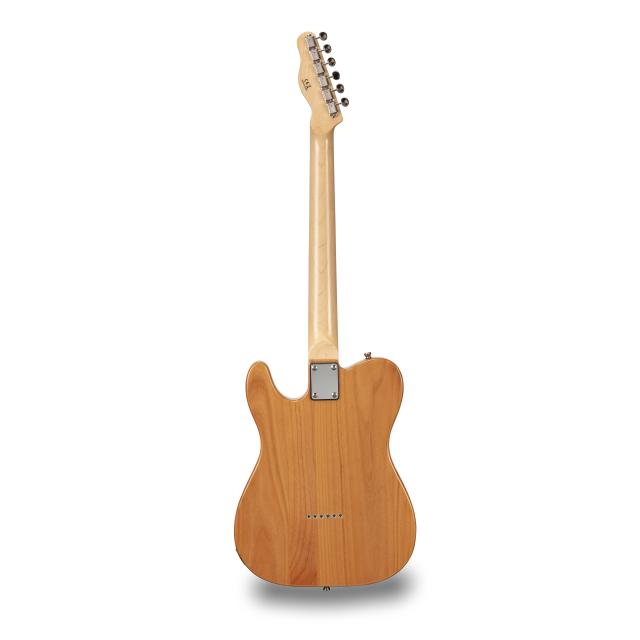 Cutaway electric guitar with 1 single coil and 1 lipstick pickup (equipped by Wilkinson®)