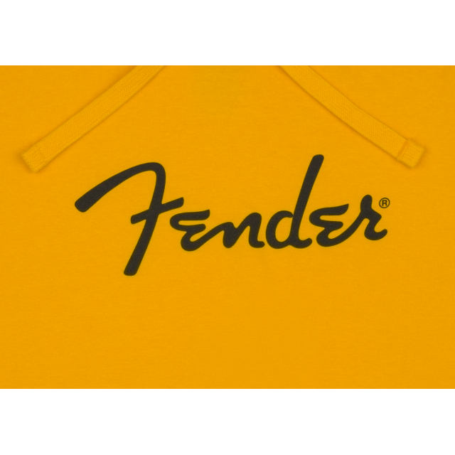 Fender® Spaghetti Logo Hoodie, Butterscotch Blonde, XL