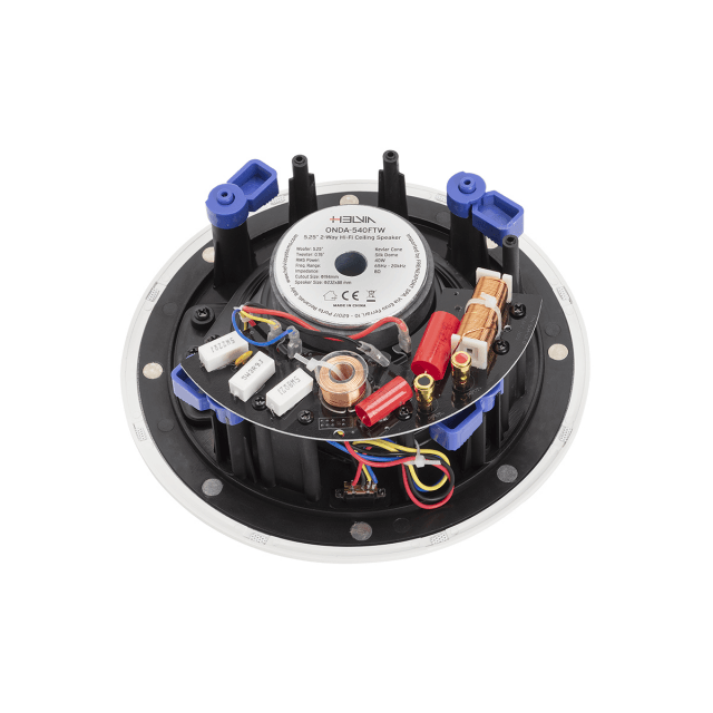 Altoparlante 5.25" Hi-Fi 2-Vie Coassiale a Bassa Impedenza da incasso