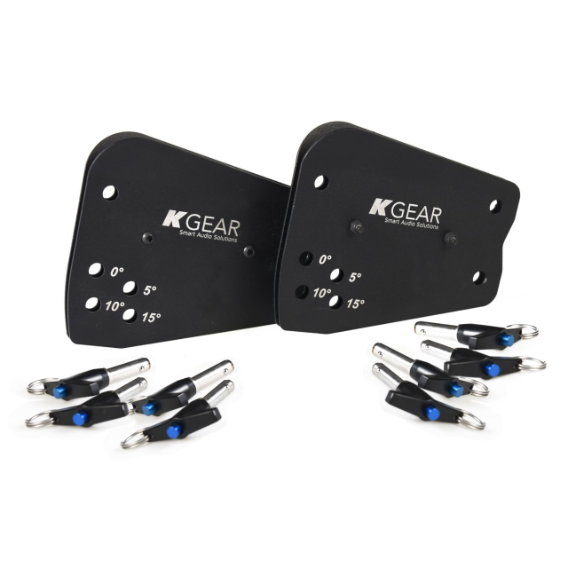 Kit regolabile con 2 ganci e 8 pin per unire gli speaker GH12 e GH412