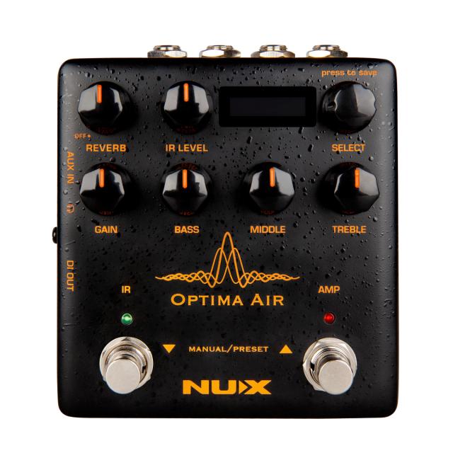 Acoustic simulator with IR and FX