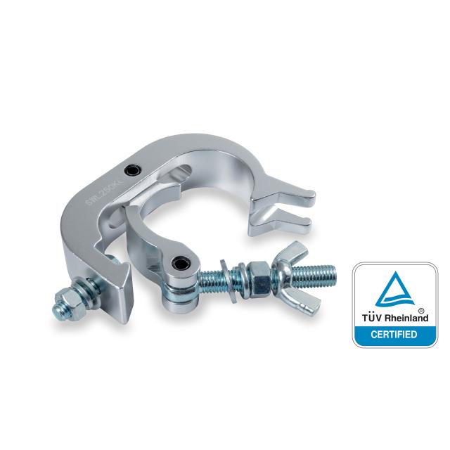 MORSETTO  IN ALLUMINIO DA 44-52 MM 250 KG