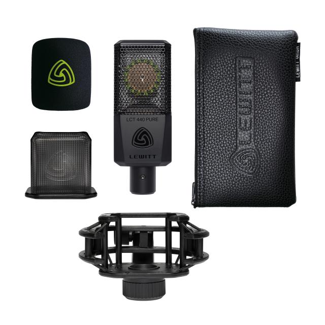1" true condenser cardioid microphone with top-of-the-line technology.