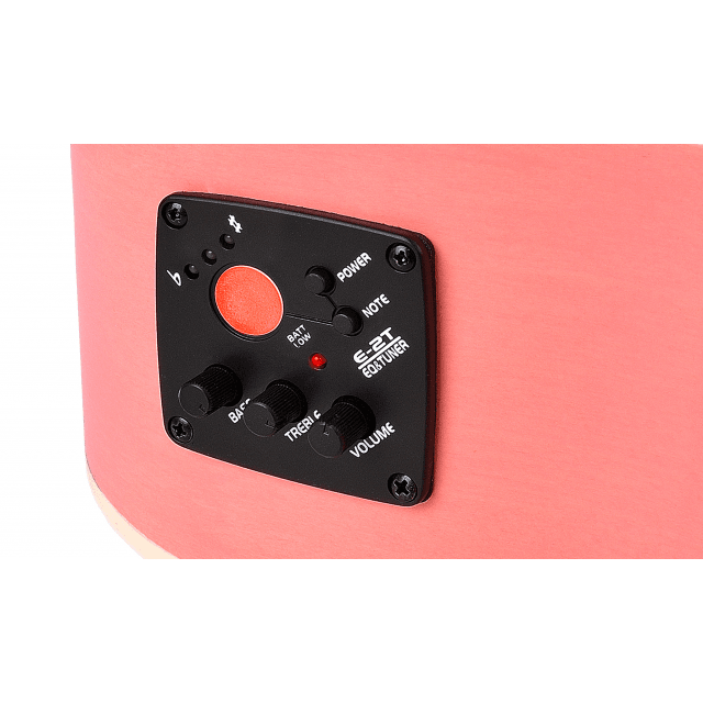 Chitarra acustica cutaway amplificata con finitura hand wiped