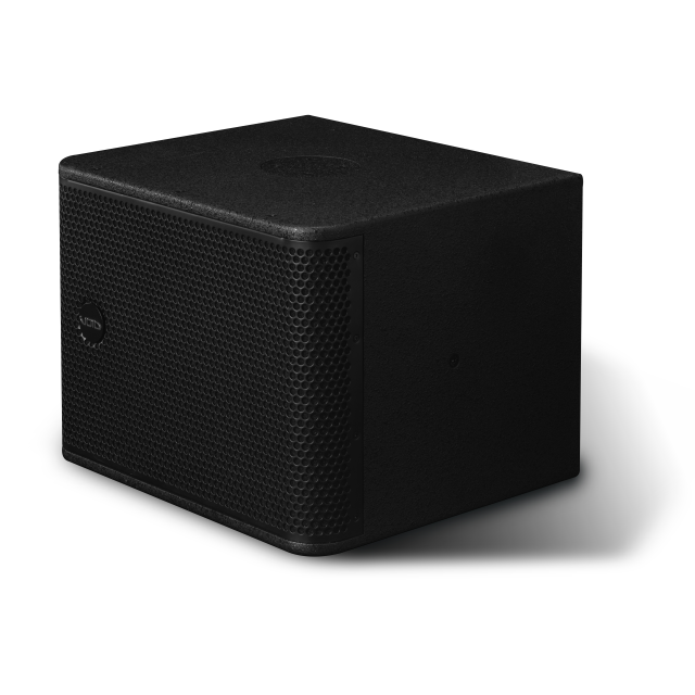 12" compact reflex subwoofer, 8 Ω, 600 W (black)