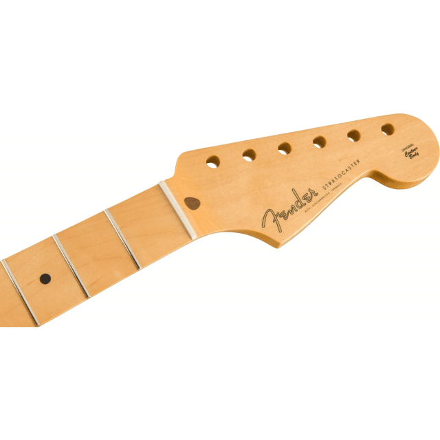 Classic Player '50s Stratocaster® Neck, 21 Medium Jumbo Frets, Maple, Soft "V" Shape, Maple Fingerboard