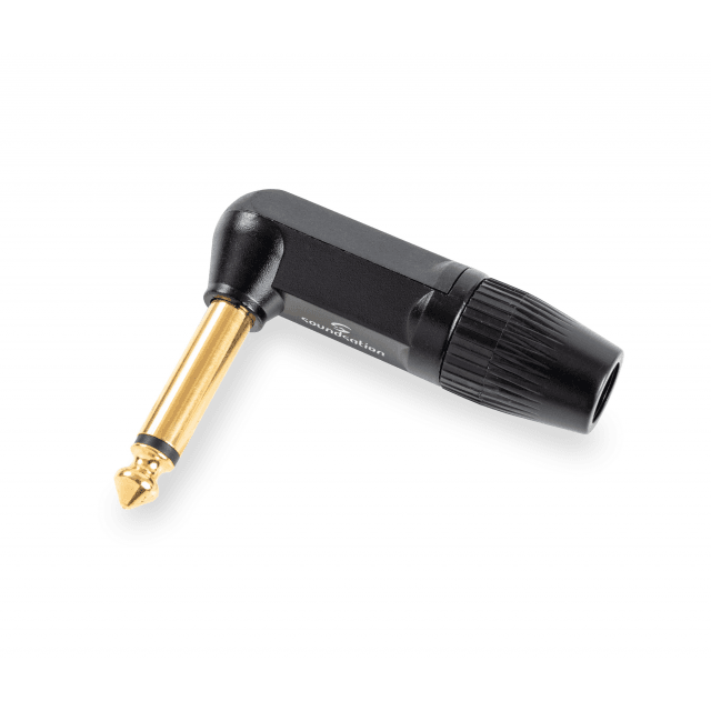 Wiremaster 6.3mm Jack MONO right angle connector (25 pcs box)
