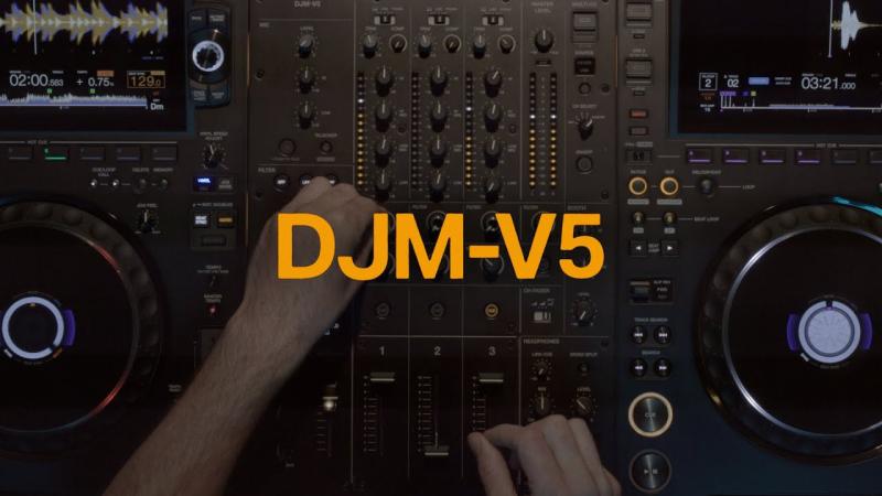 DJM-V5 Walkthrough (3-channel DJ mixer)