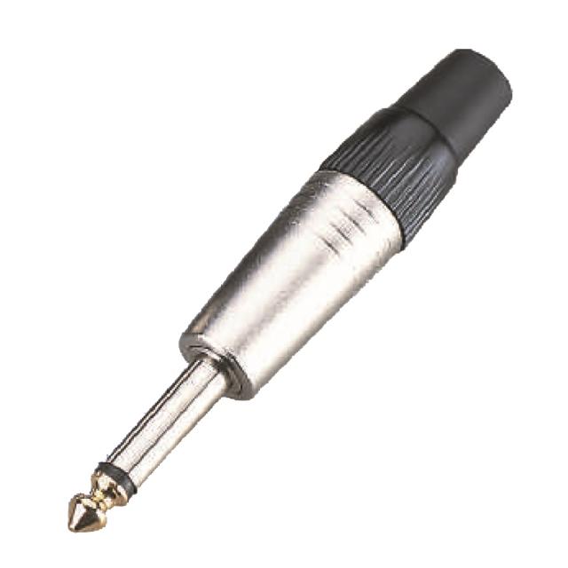 Metal connector 6.3mm jack MONO (25 pcs box)