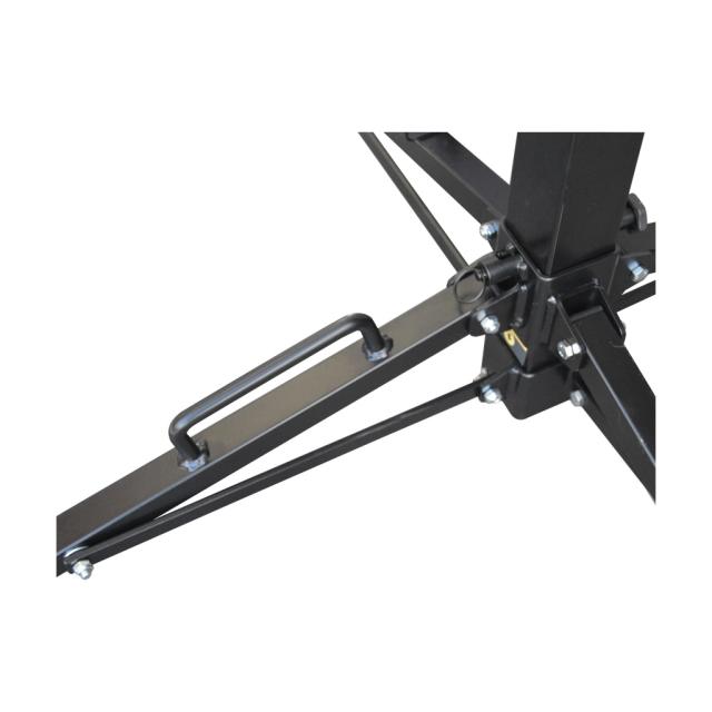 TOP LOADING TOWER 3.2-3.8M HEIGHT.100 KG BLACK DIN